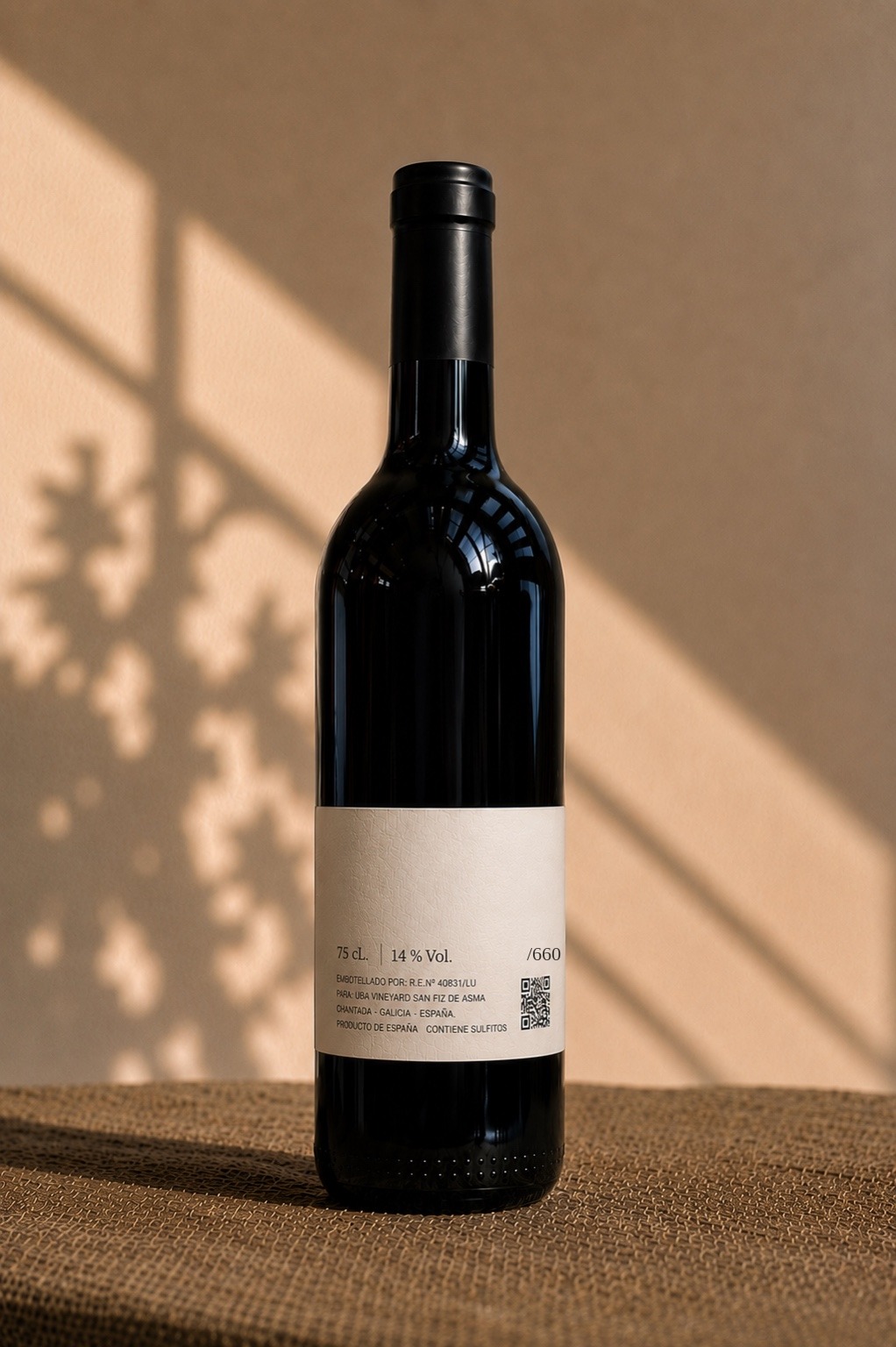 Botella trasera de Jugo